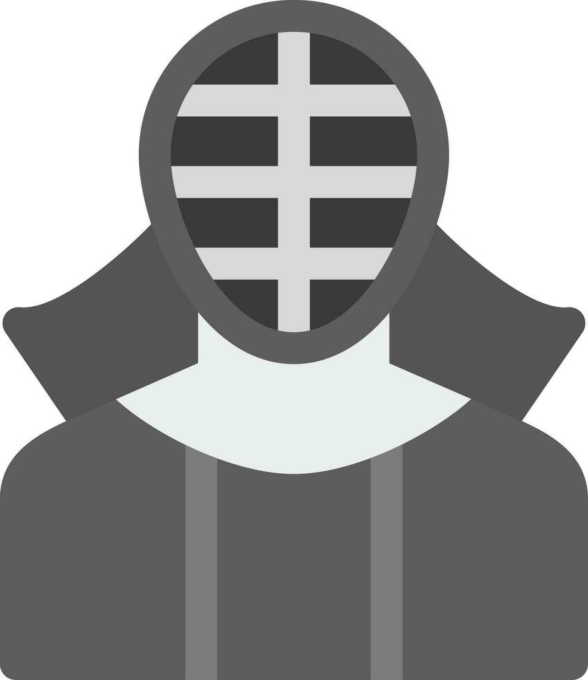 diseño de icono creativo de kendo vector