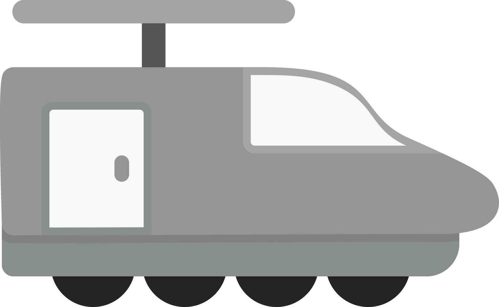 Electric Train Creative Icon Design vector