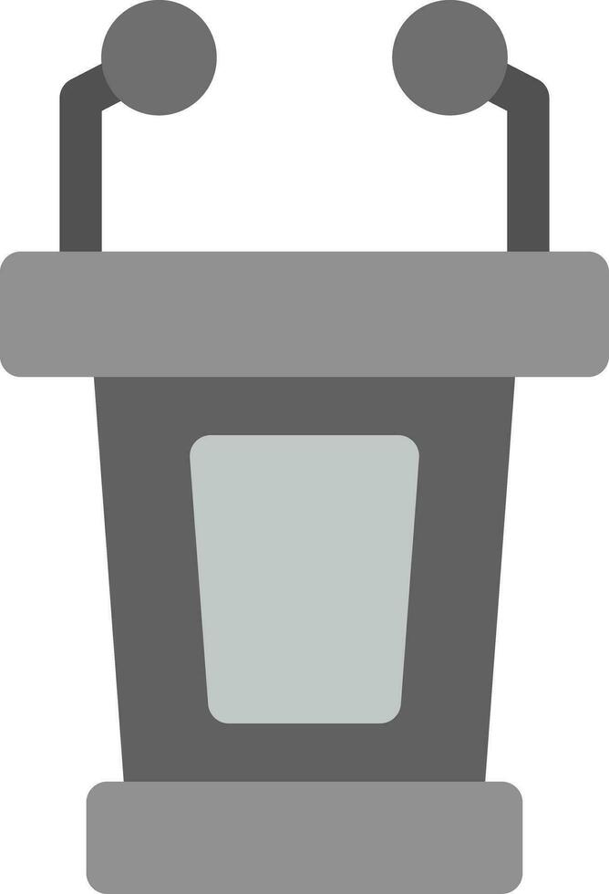 Lectern Creative Icon Design vector