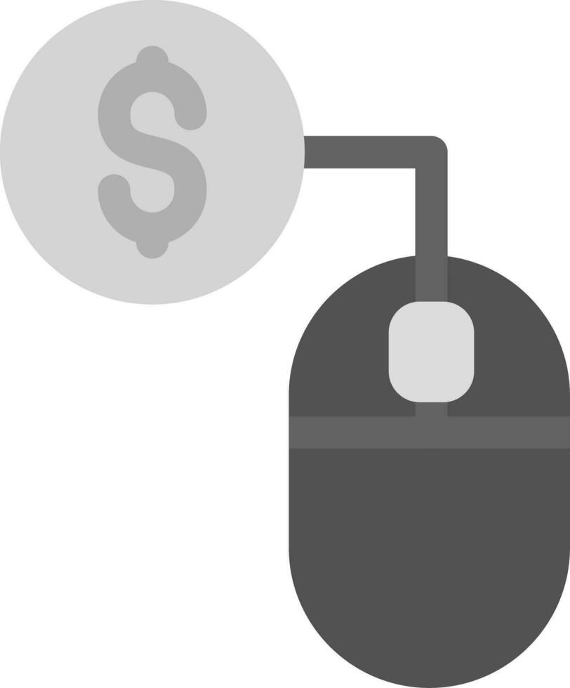 diseño de icono creativo de pago por clic vector