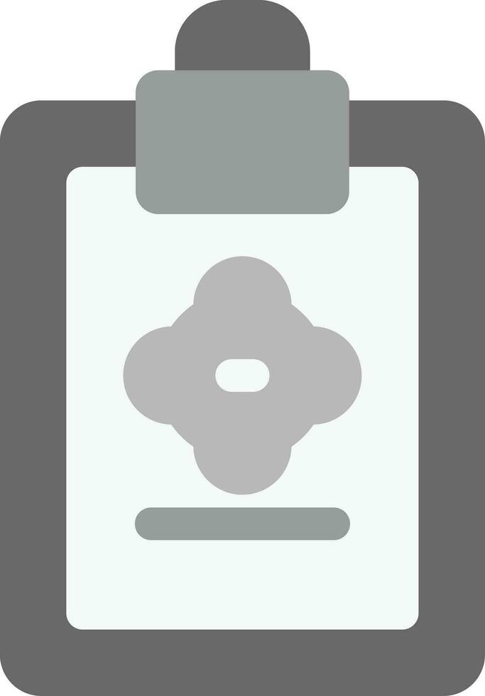 Diagnose Creative Icon Design vector