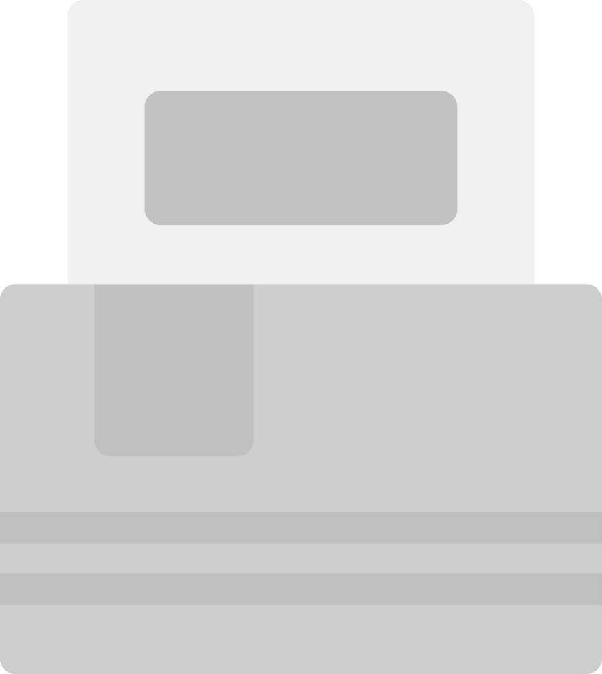 Flat Grey Scale vector