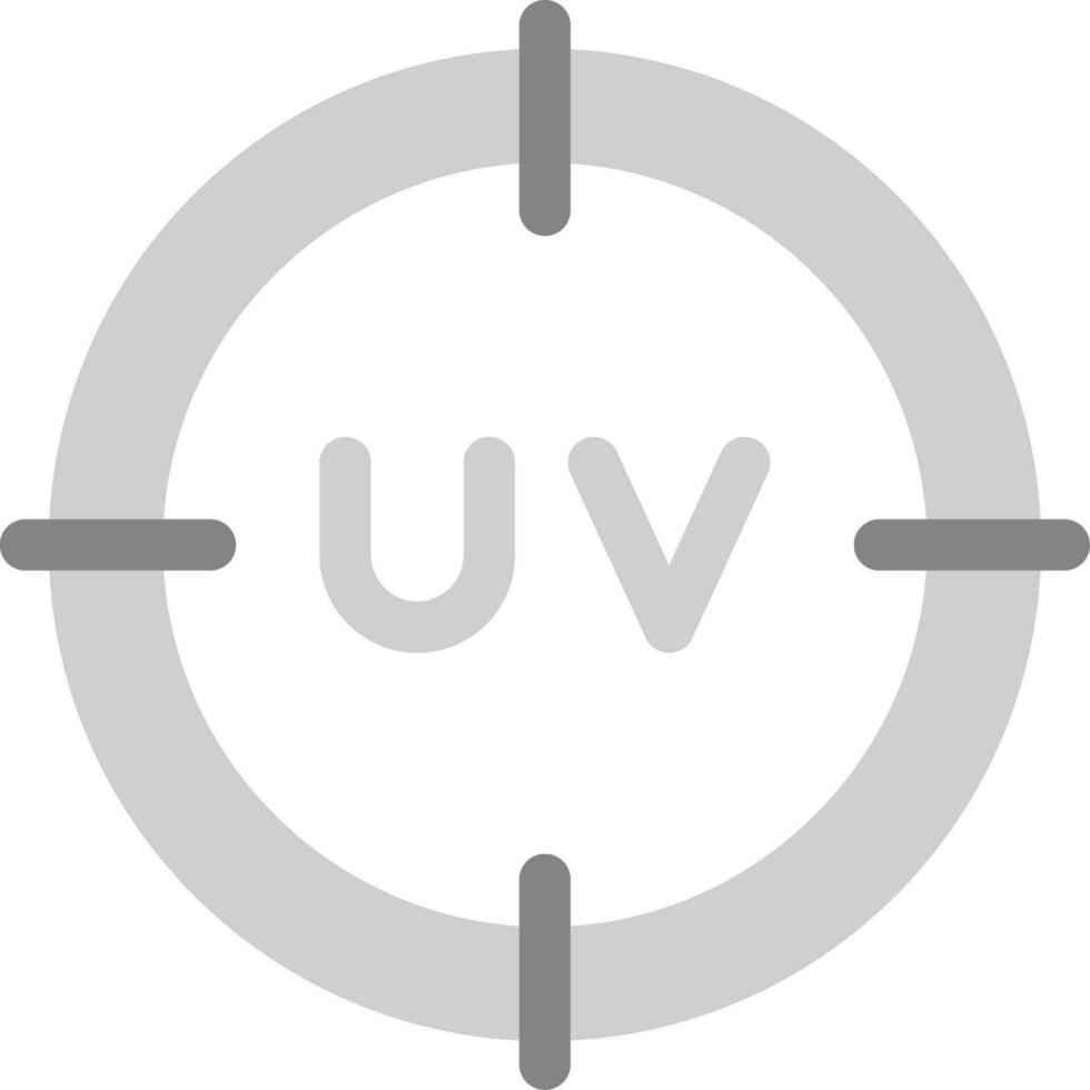 diseño de icono creativo uv vector