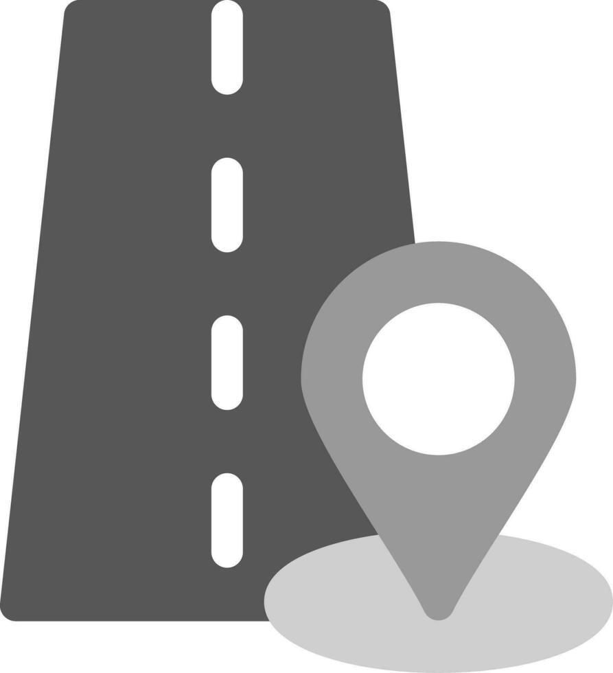 Road Creative Icon Design vector