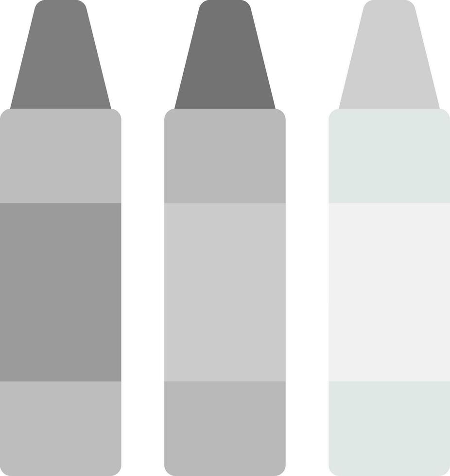 Crayon Creative Icon Design vector