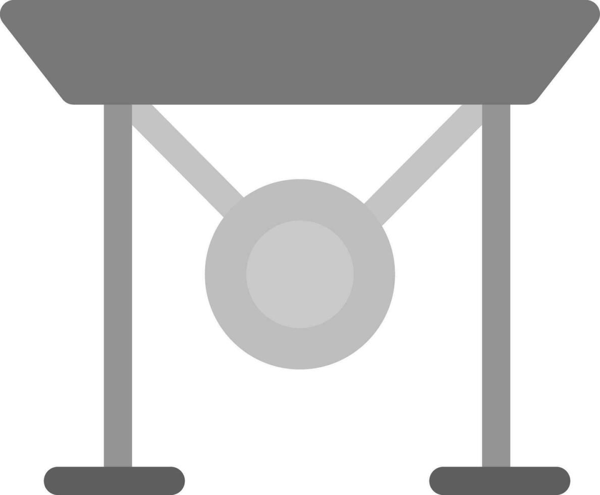 Flat Grey Scale vector