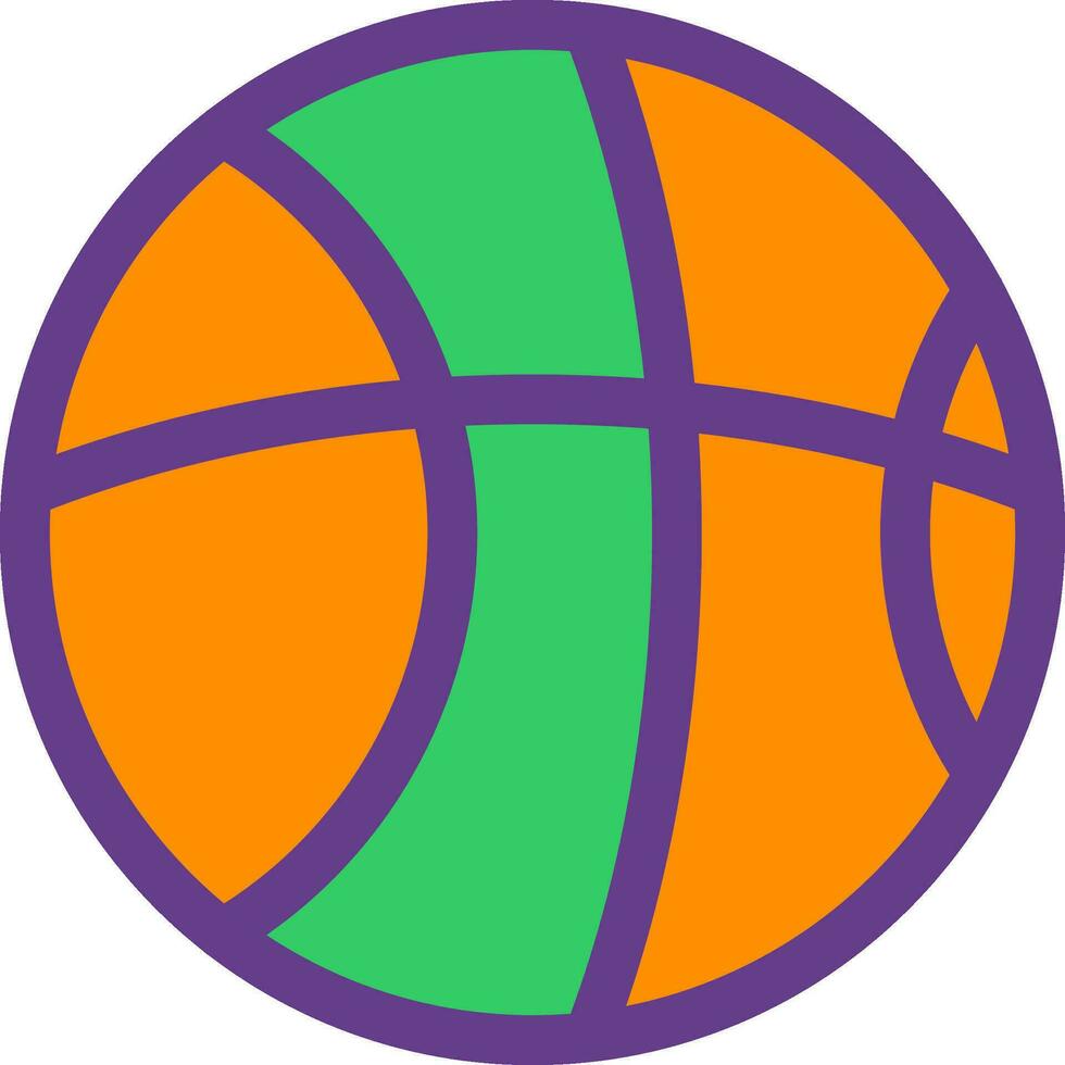 Basketball Creative Icon Design vector