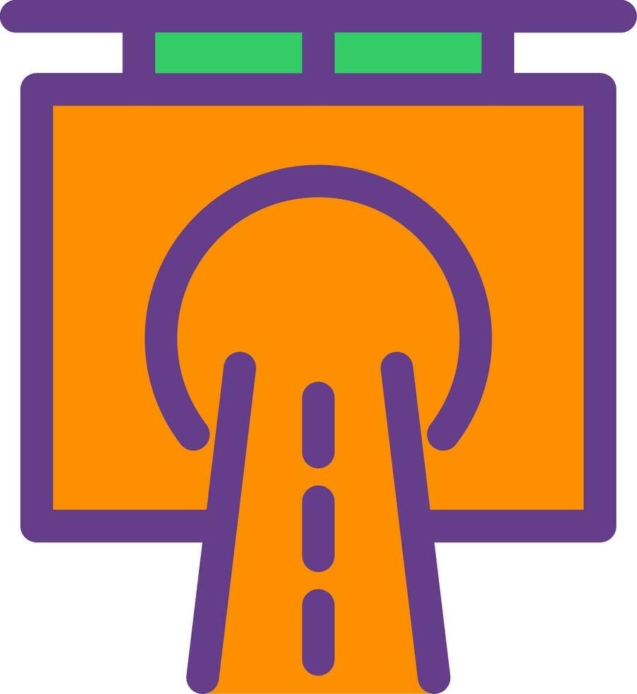 Tunnel Creative Icon Design vector