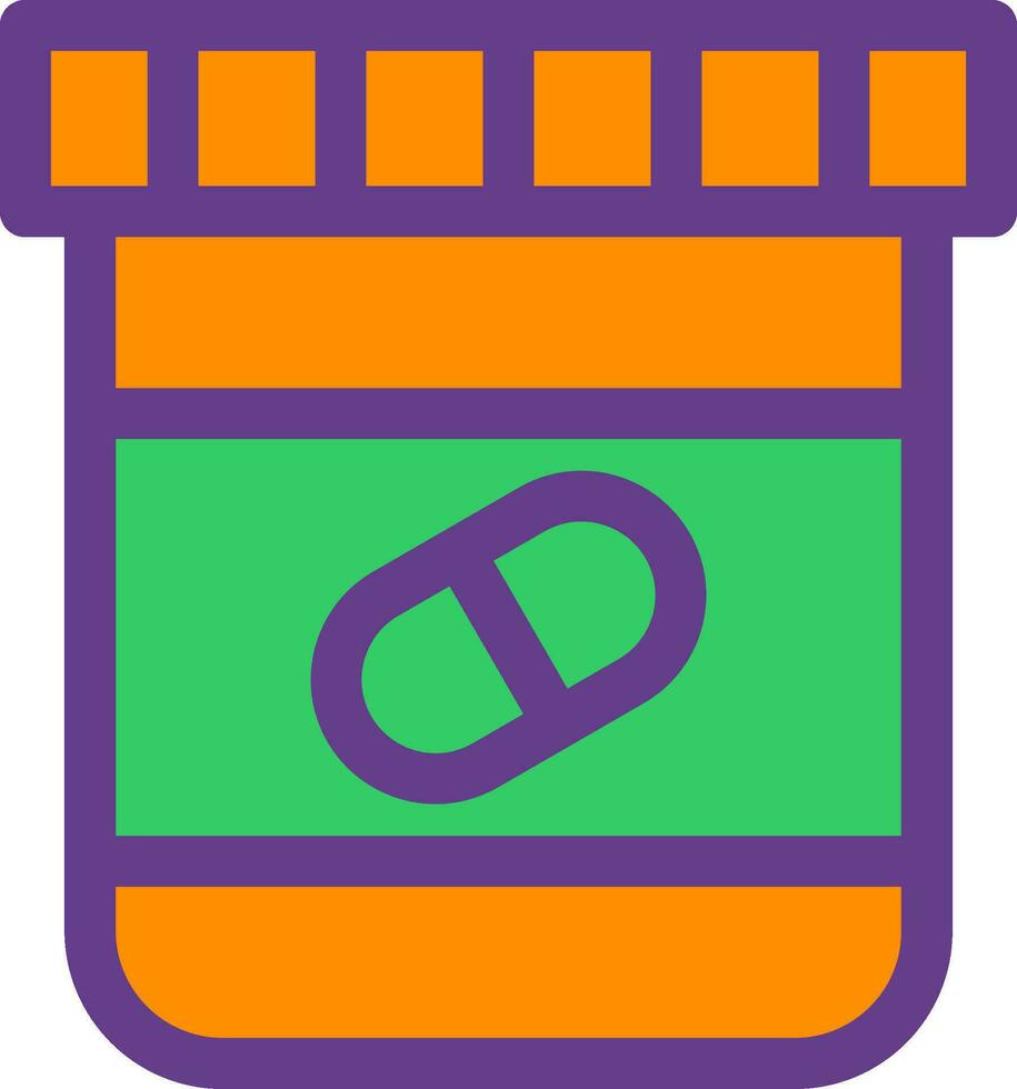 Pills Creative Icon Design vector