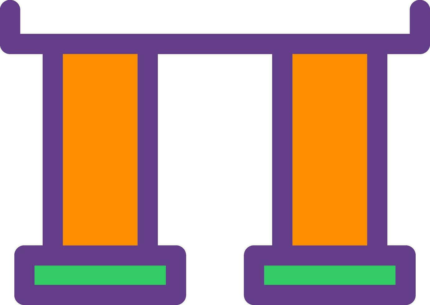 Trapeze Creative Icon Design vector