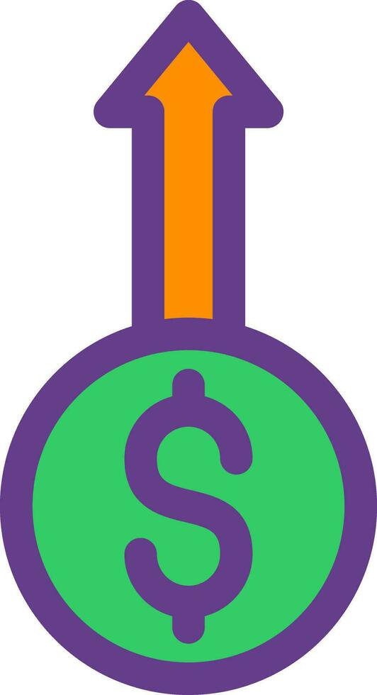 Profit Creative Icon Design vector