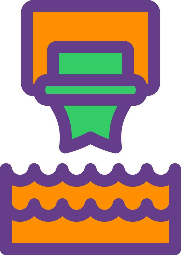 Water Basketball Creative Icon Design vector