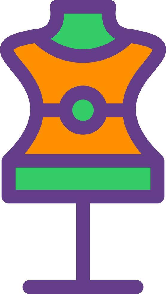 Mannequin Creative Icon Design vector