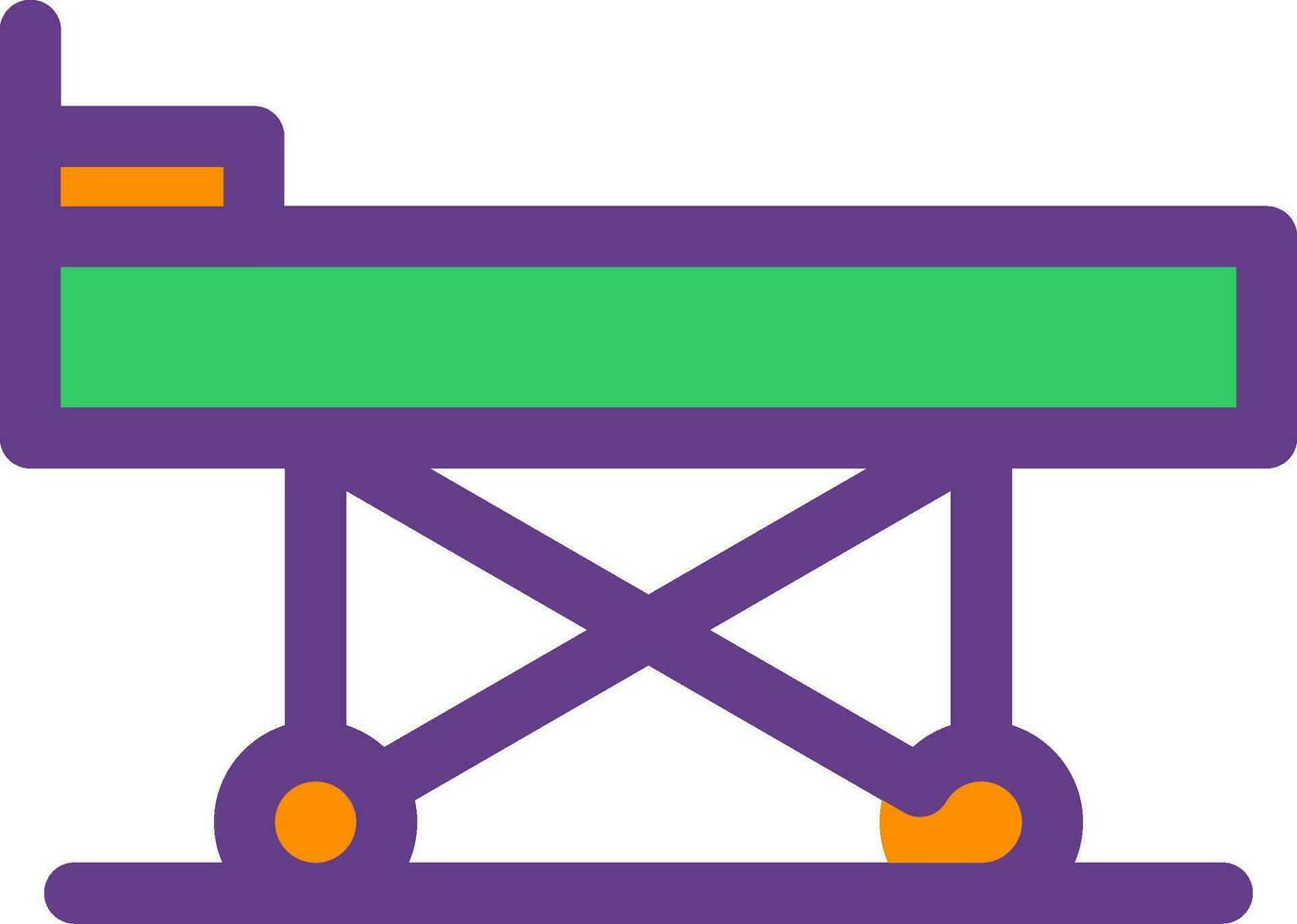 Stretcher Creative Icon Design vector