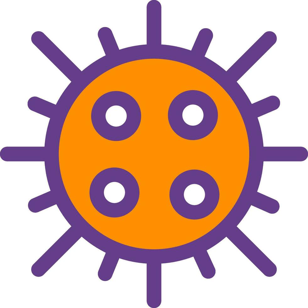 Virus Creative Icon Design vector