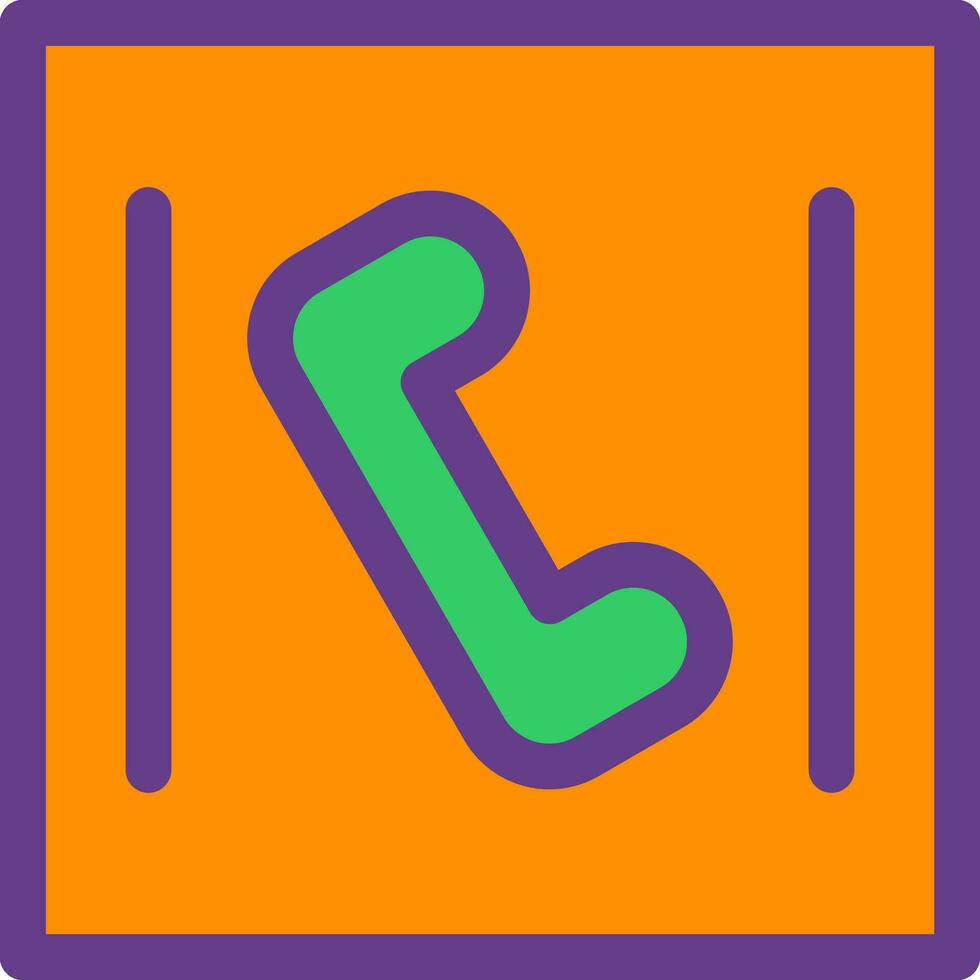 Emergency Call Creative Icon Design vector