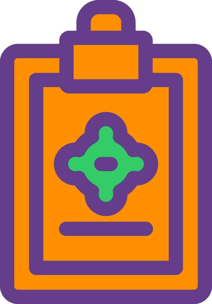 Diagnose Creative Icon Design vector