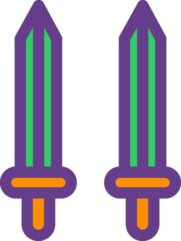 Swords Creative Icon Design vector