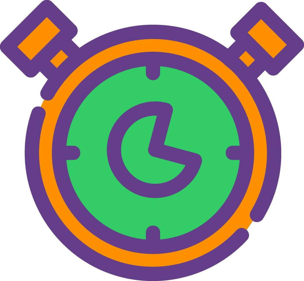 Stopwatch Creative Icon Design vector