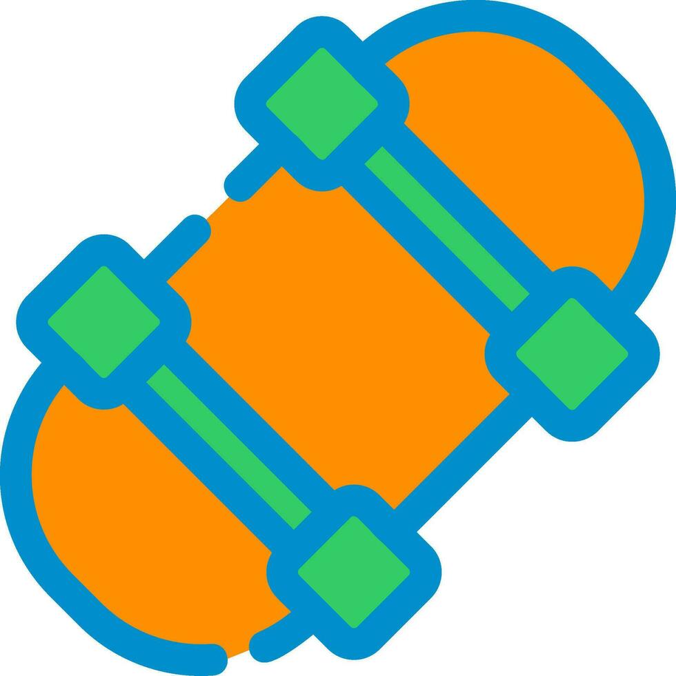 Skateboard Creative Icon Design vector