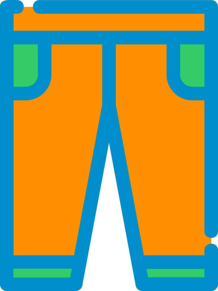 Pants Creative Icon Design vector