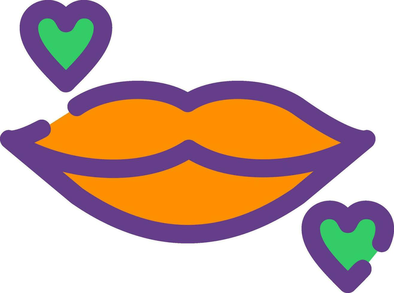 Lips Creative Icon Design vector