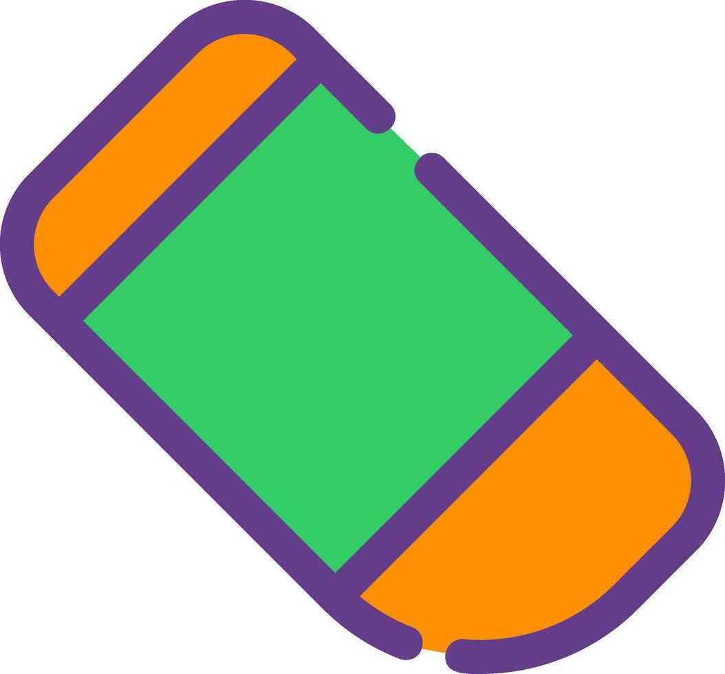 Eraser Creative Icon Design vector
