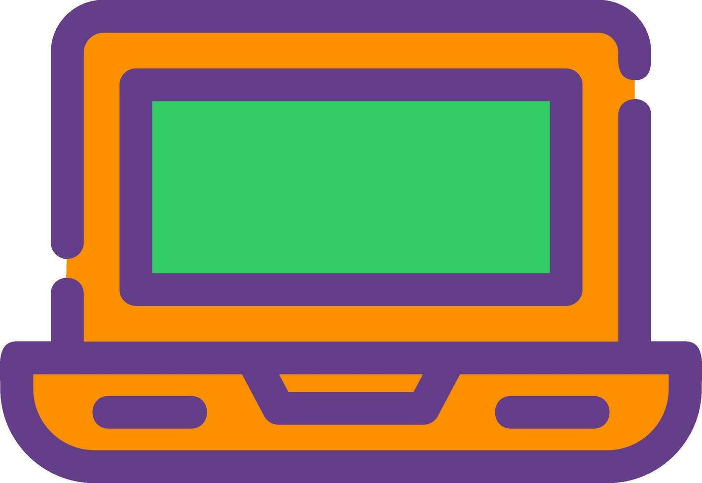 Laptop Creative Icon Design vector