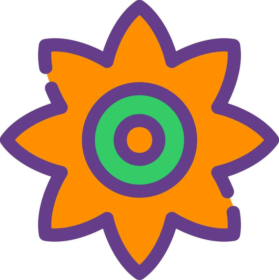 Flower Creative Icon Design vector