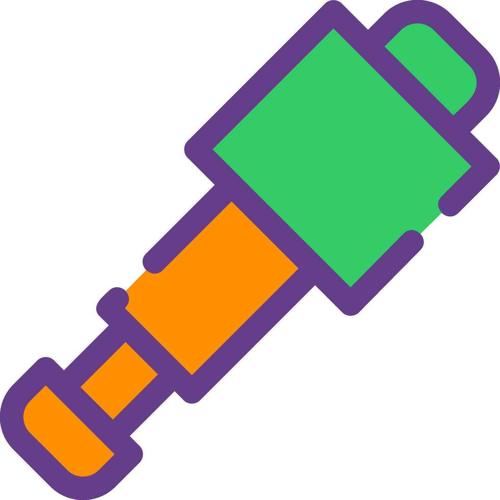 Spyglass Creative Icon Design vector