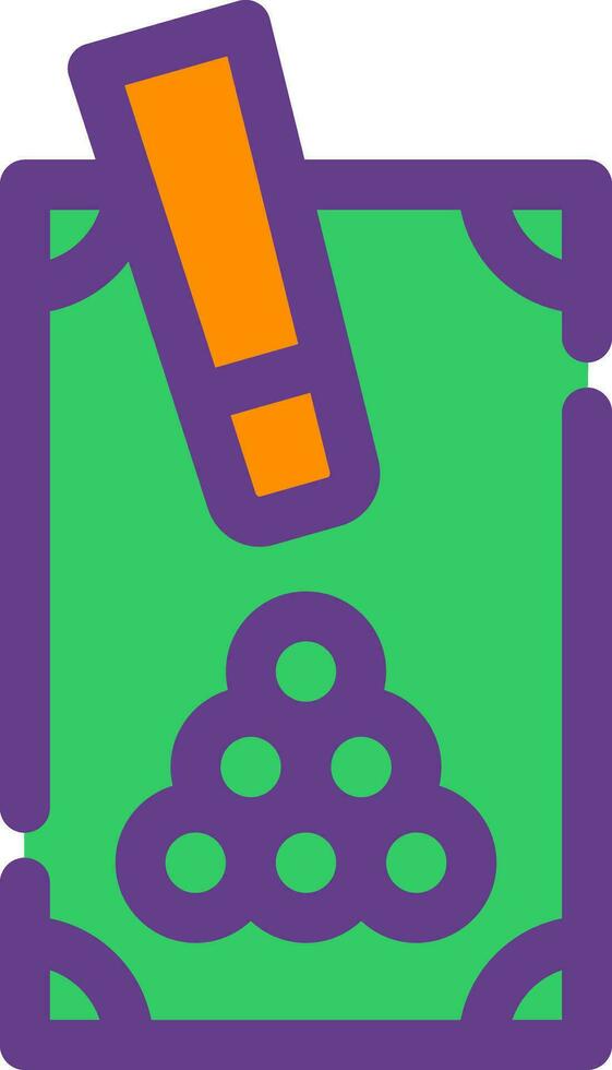 Snooker Creative Icon Design vector