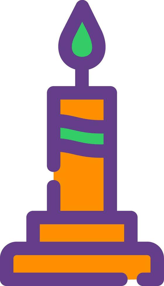 Candle Creative Icon Design vector