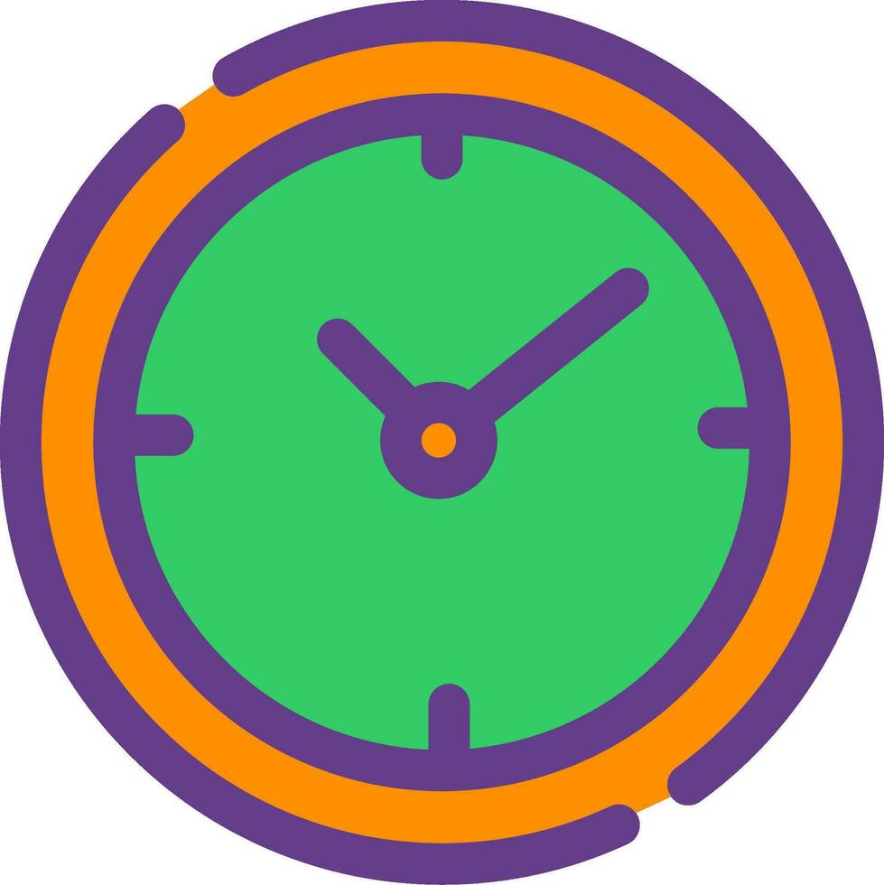 Clock Creative Icon Design vector