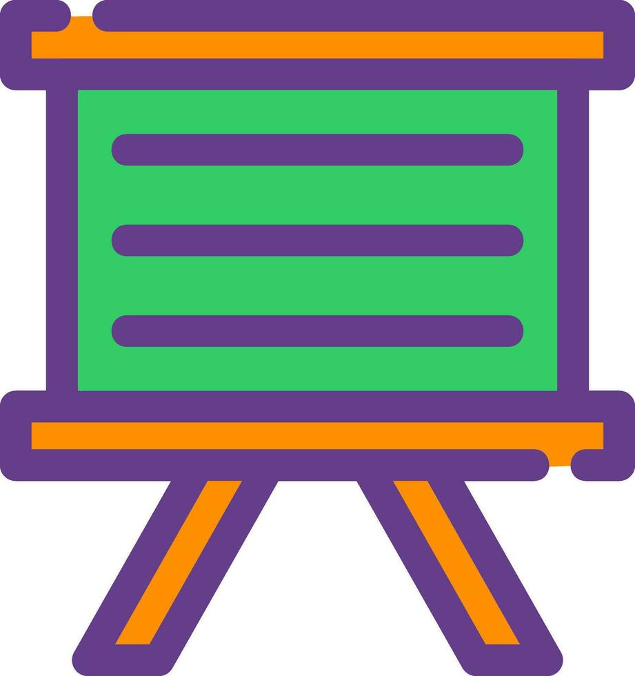 White Board Creative Icon Design vector