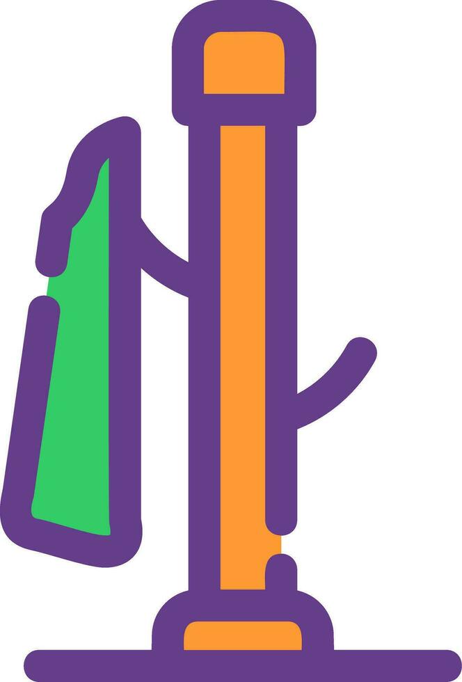 Coat Rack Creative Icon Design vector