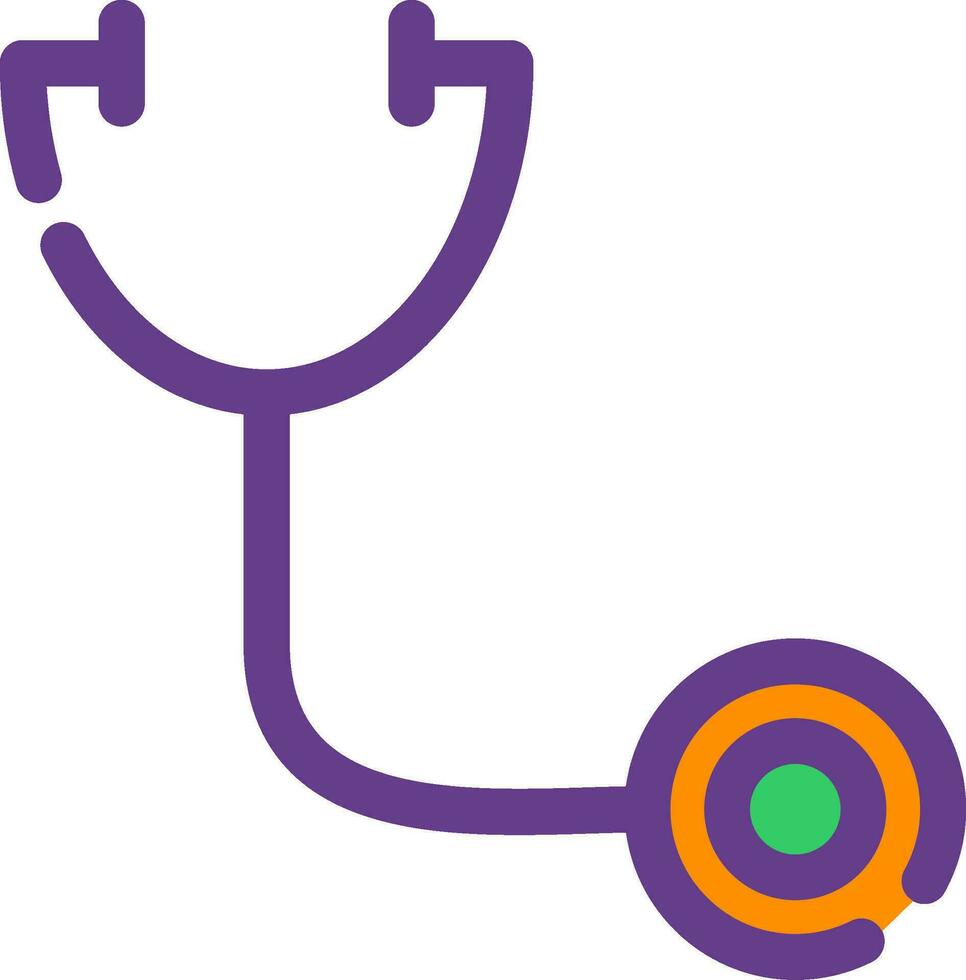 Stethoscope Creative Icon Design vector