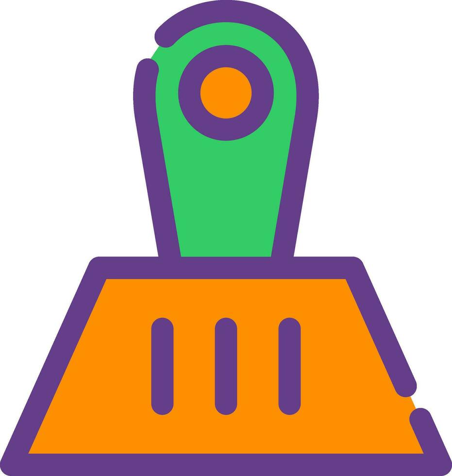 Garbage Picker Creative Icon Design vector
