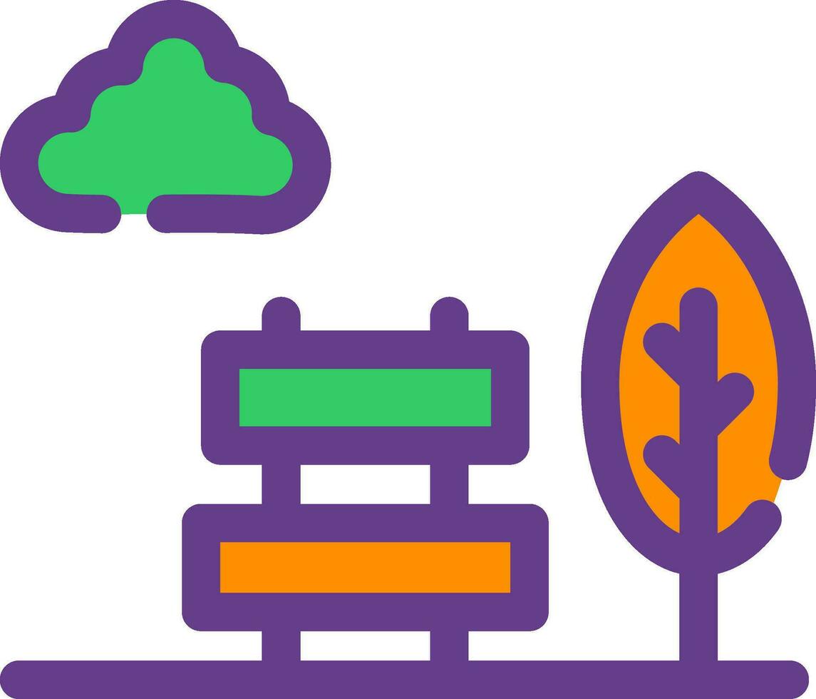 Park Creative Icon Design vector