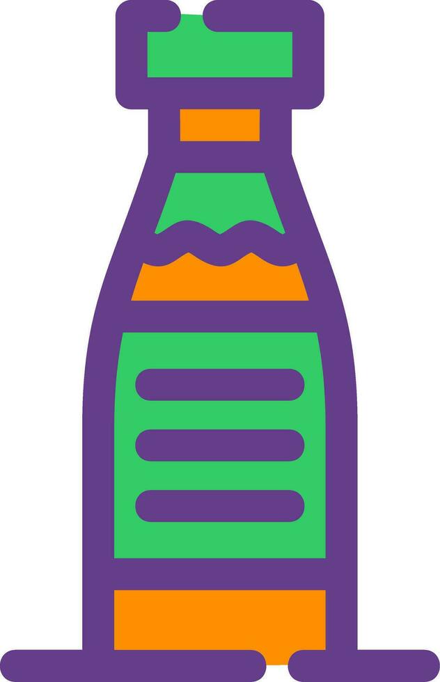 diseño de icono creativo de botella de leche vector