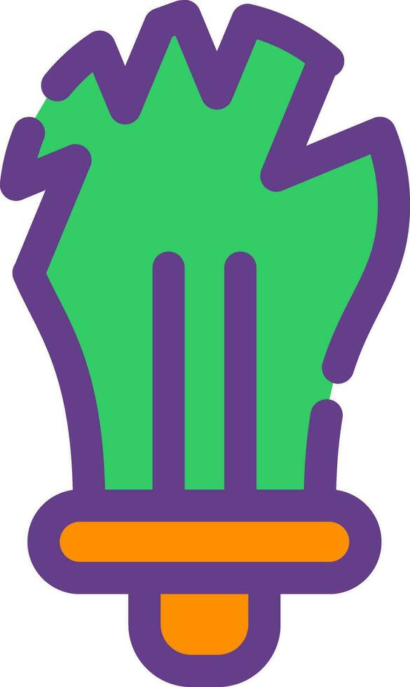 Bulb Creative Icon Design vector