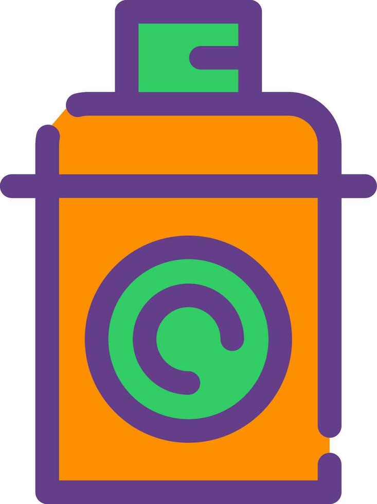Spray Paint Creative Icon Design vector