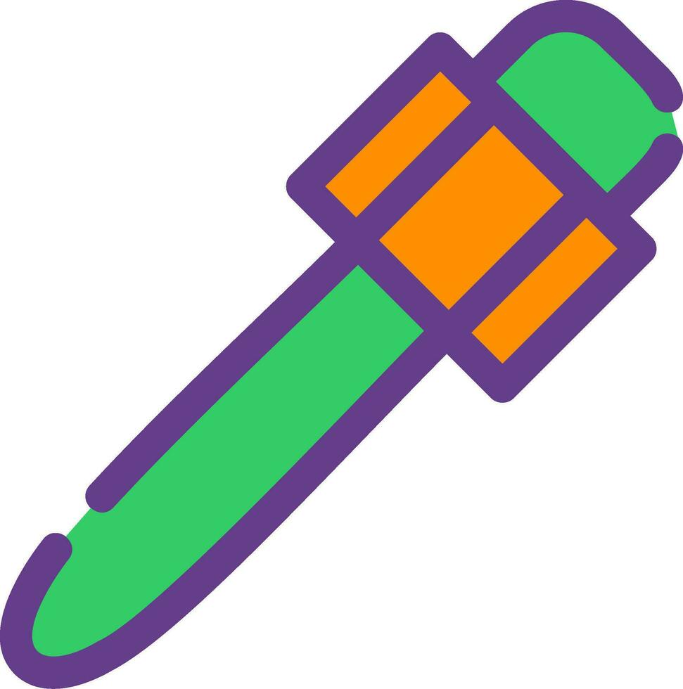 Dropper Creative Icon Design vector