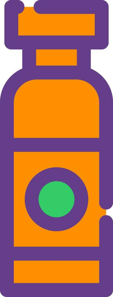 Line Filled Two Color vector