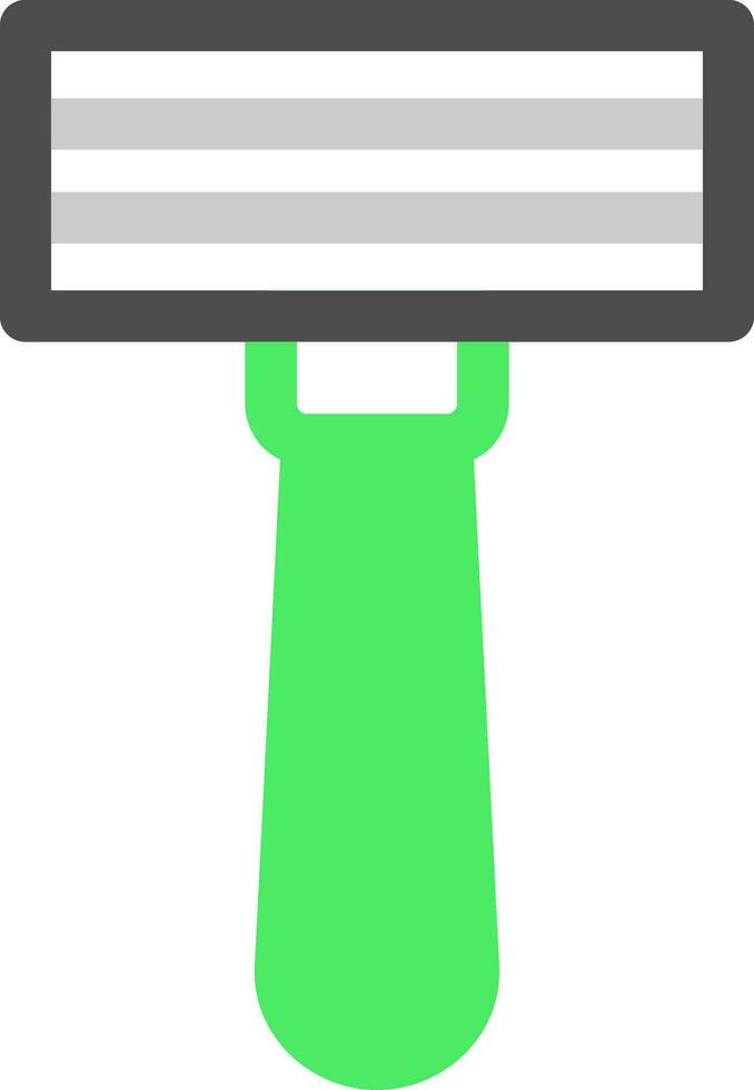 Razor Blade Creative Icon Design vector