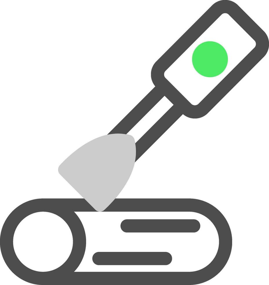 Wood Carving Creative Icon Design vector