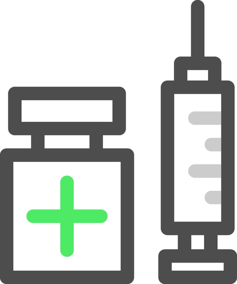 Vaccination Creative Icon Design vector