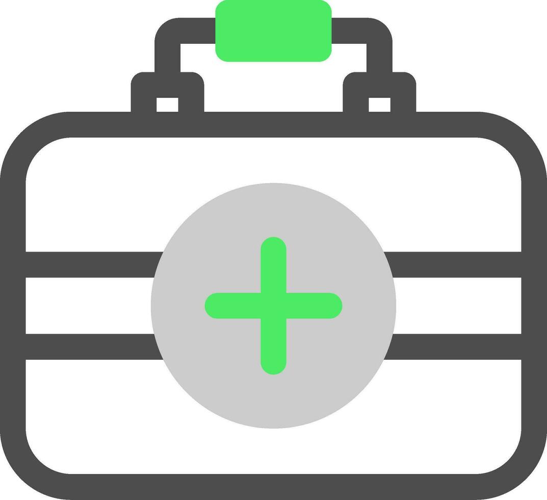 First Aid Kit Creative Icon Design vector