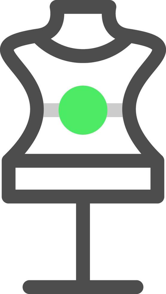 Mannequin Creative Icon Design vector