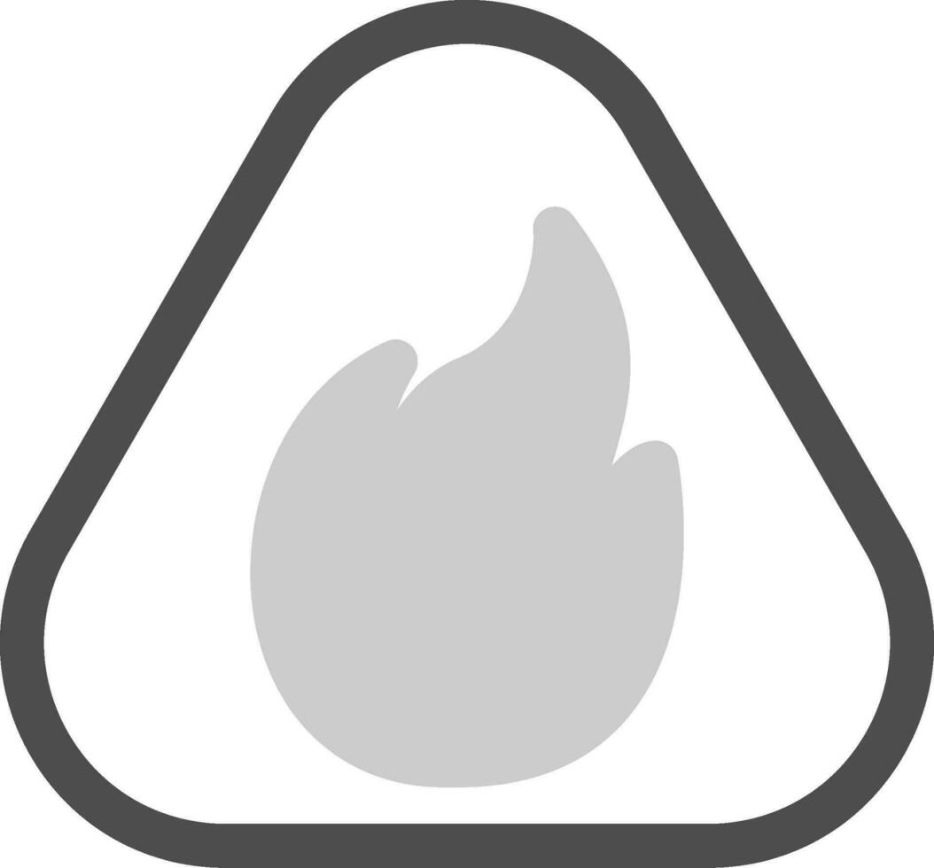 Flame Creative Icon Design vector
