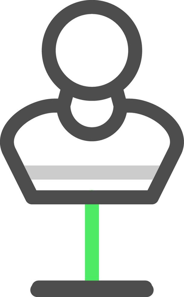 Sculpture Creative Icon Design vector
